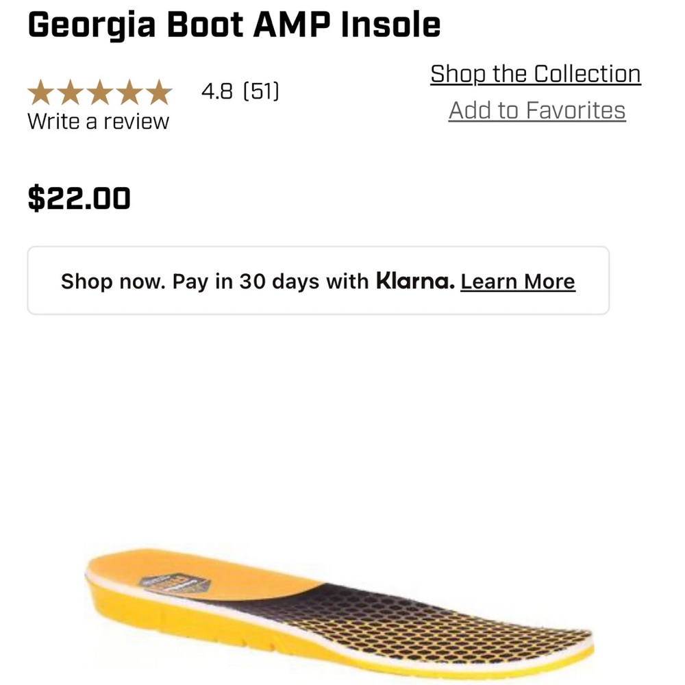 Georgia Boot AMP LY unisex 11-12.5  size